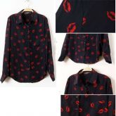 Camisa Kiss - Preta