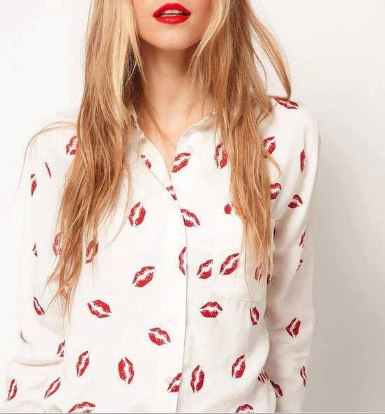 Camisa Kiss - Branca
