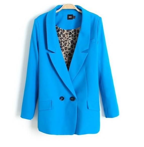 Blazer Azul Neon
