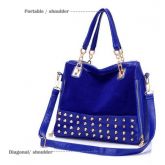 Bolsa Spikes Azul